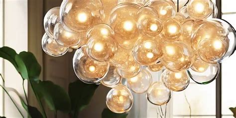 visual comfort bubble chandelier.